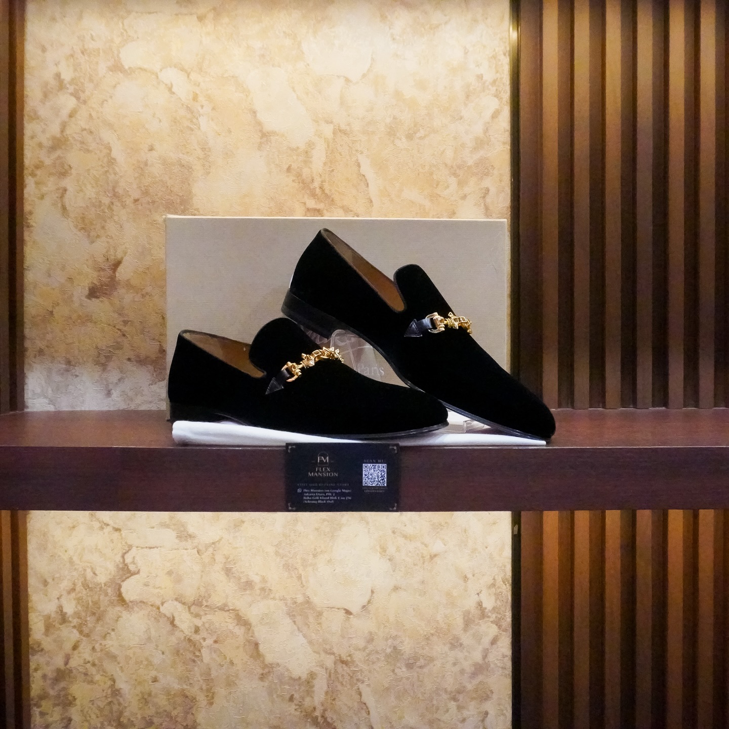 CL Equiswing loafers velvet (new 19jt